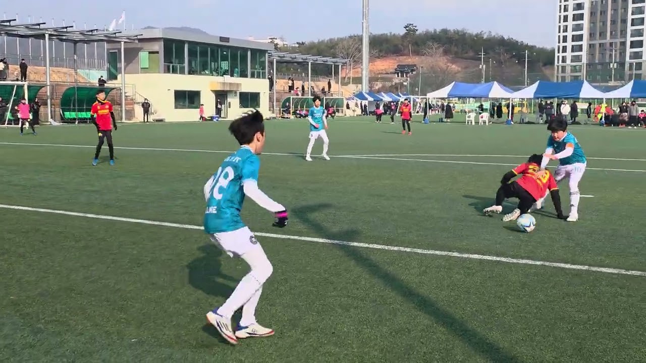 [2026 나주동계유소년축구대회] 강진청자FC.U12 vs 광주남부(전반)