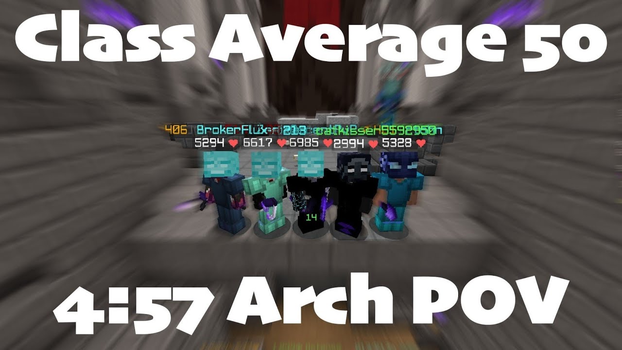 4:57 Class Average 50 M7 Archer POV (Ft. Con, EngineerAndrew, and Rtohn)