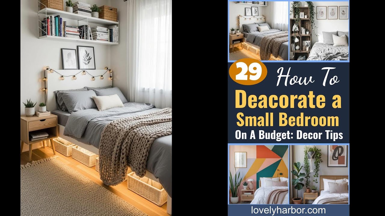 How to Decorate a Small Bedroom on a Budget Big Ideas for Cozy Style
