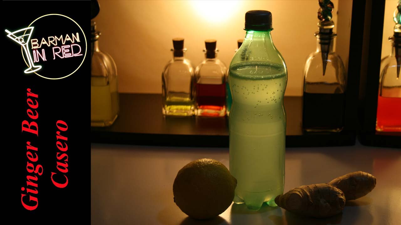 como hacer el GINGER BEER CASERO