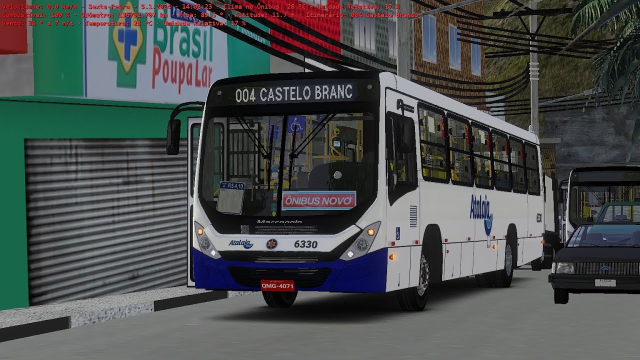 OMSI 2 Aracaju / Anti Telemetria deu ruim no 6330