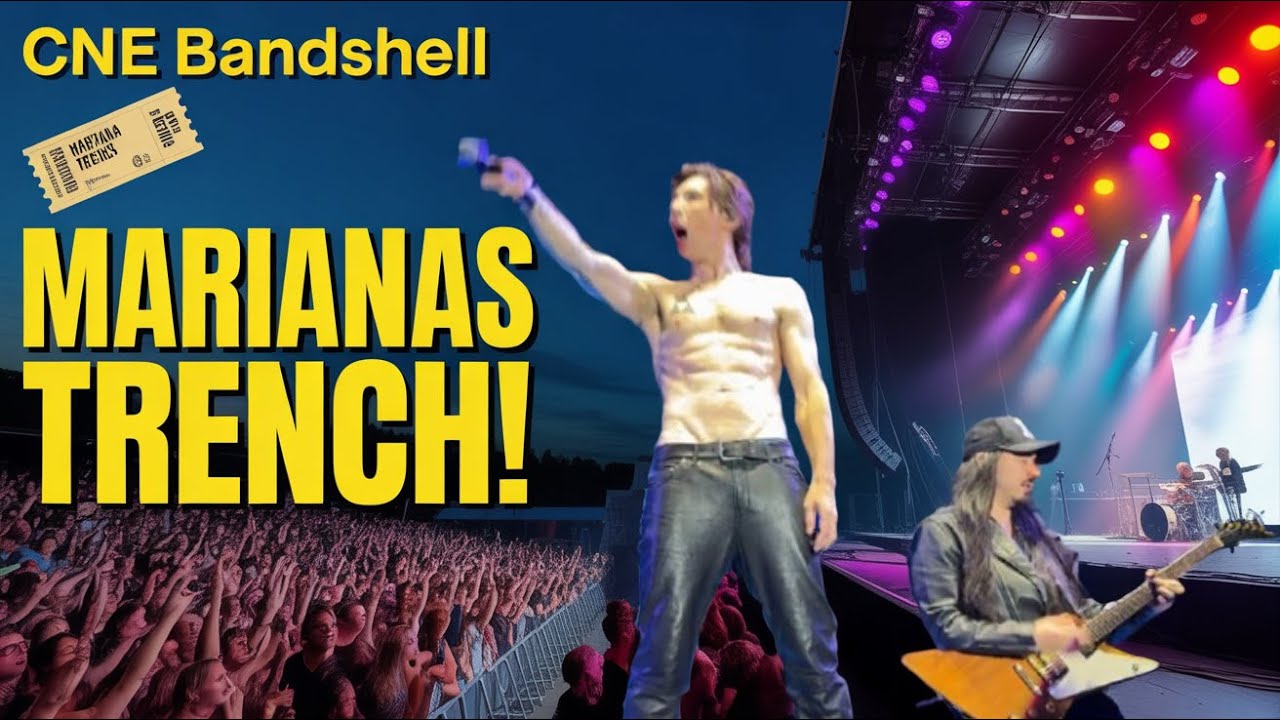 Marianas Trench Live at CNE 2025 | Toronto Concert Experience #MarianasTrench #CNE2025