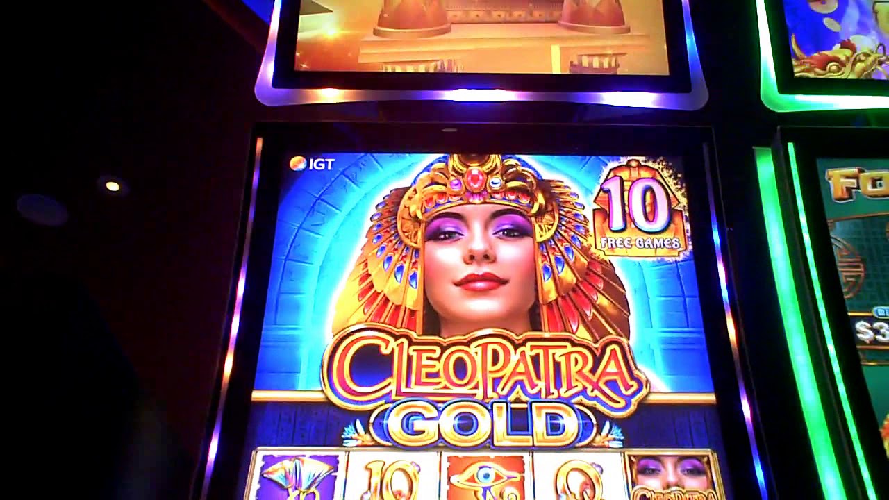 Cleopatra Gold Slot Machine SUPER BIG WIN Bonus(2)