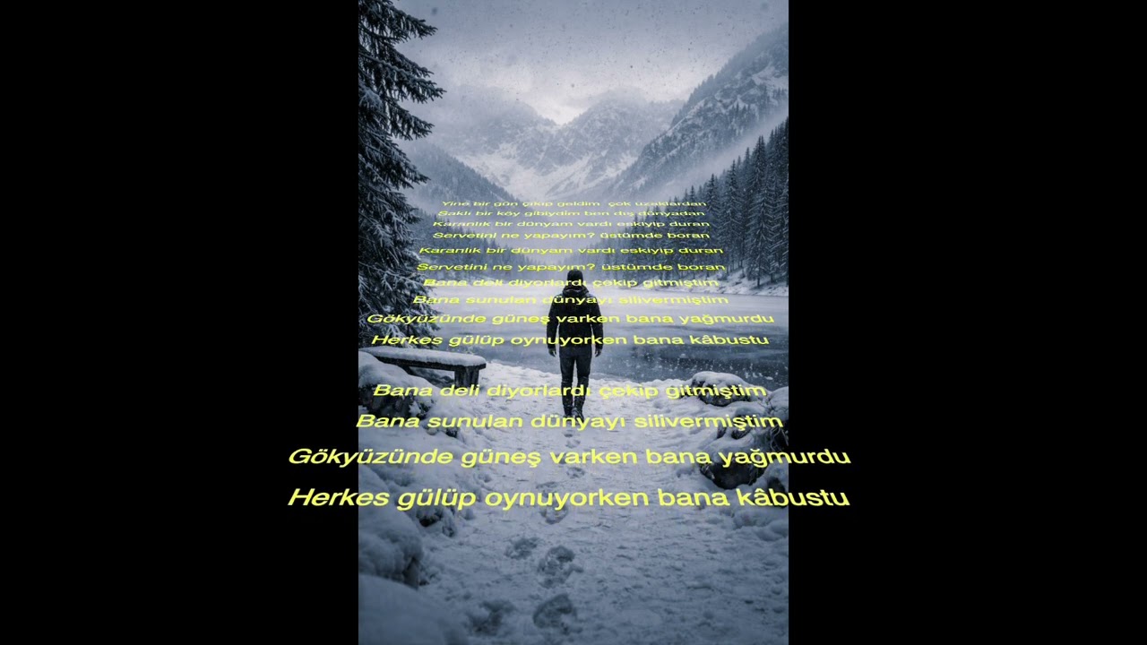 BANA DELİ DİYORLARDI