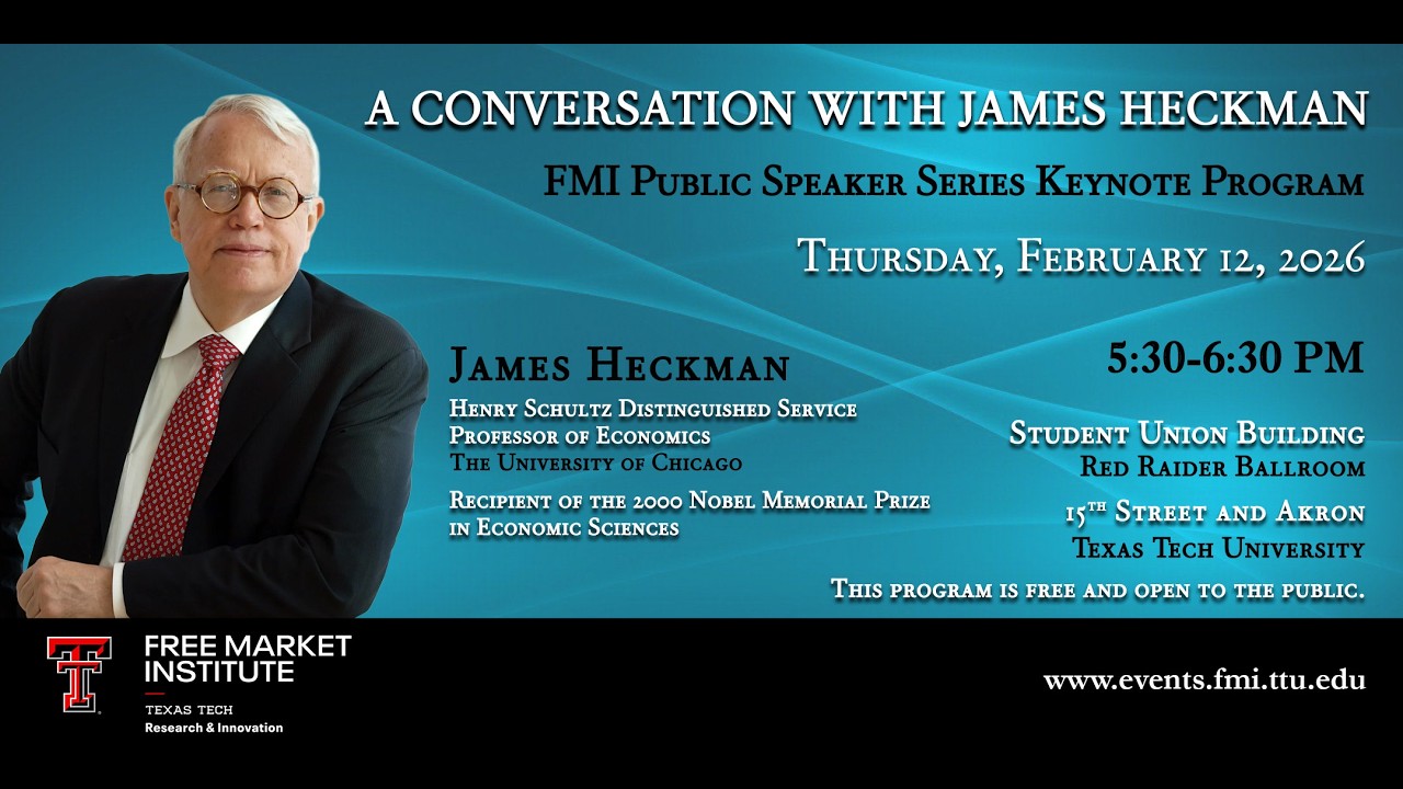 FMI Public Speaker Series - A Conversation with James Heckman