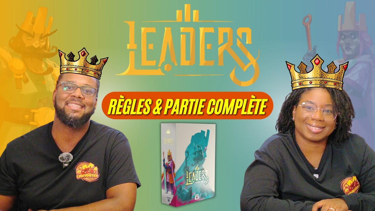 Leaders - Jeu de Société à 2 | Règles + 2 Parties Complètes + Victoire en 15 Minutes ?