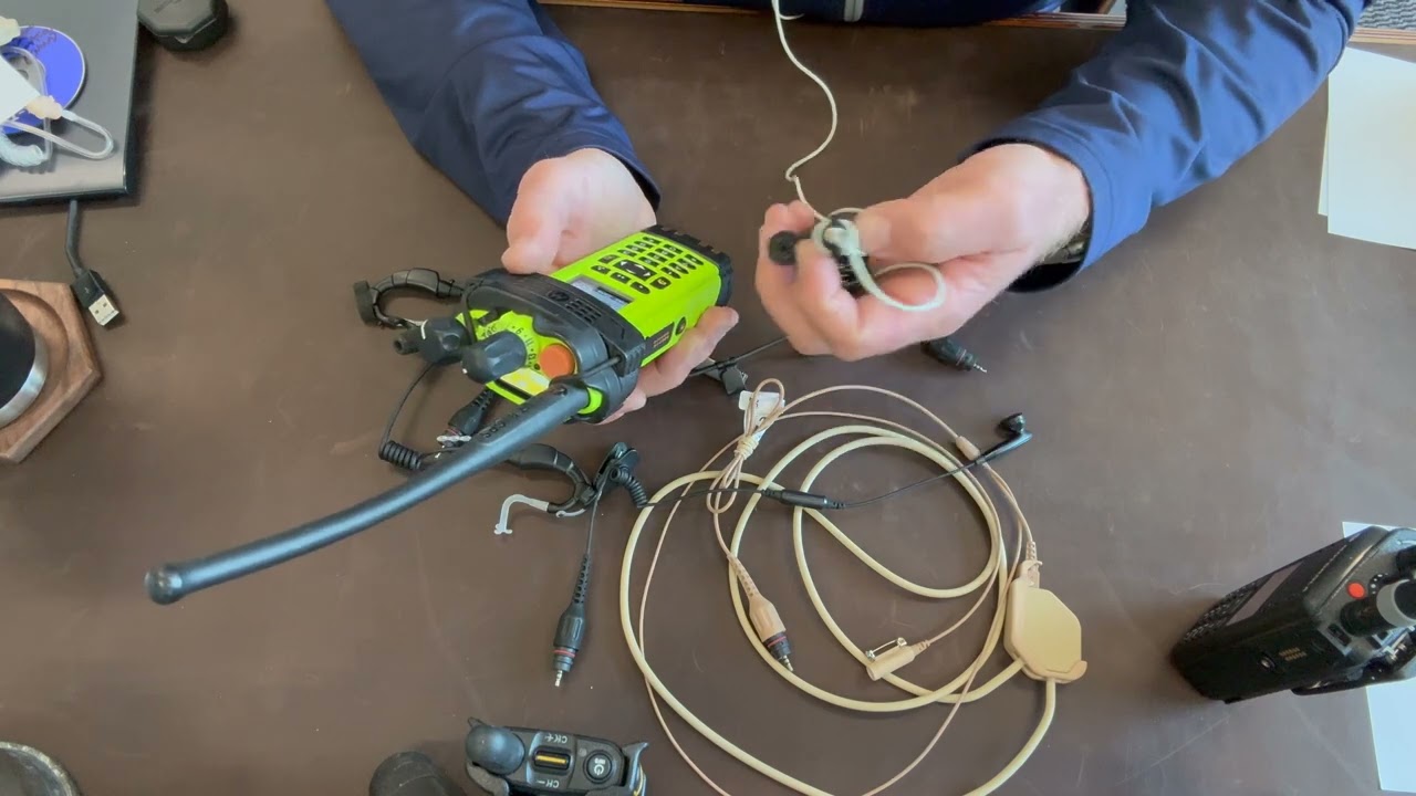 Using Bluetooth on the Motorola APX. Instructions, thoughts, and frustrations.