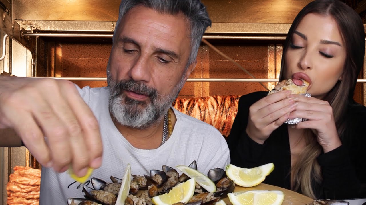 BABAMLA MİDYE KOKOREÇ MUKBANG TÜRKÇE ASMR