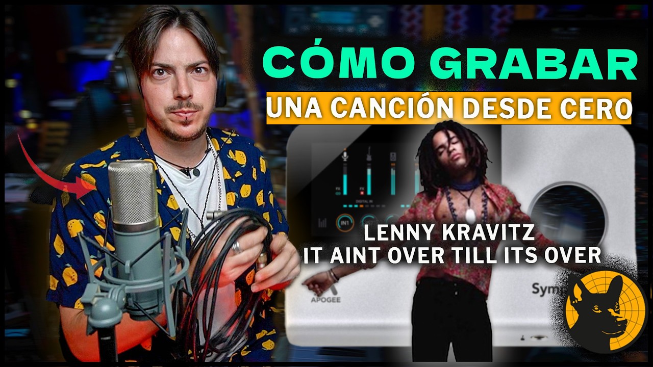 Cómo Grabar una Canción desde CERO | Apogee Symphony Desktop | It Aint Over Till Its Over REMAKE