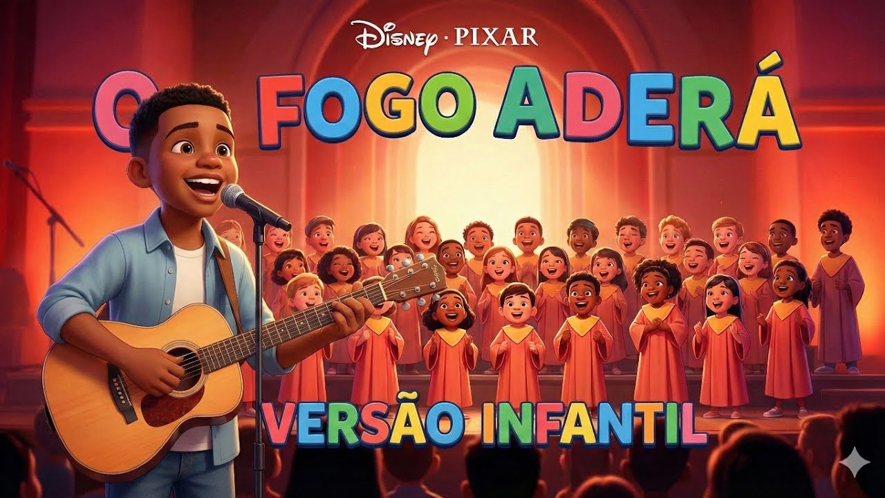 O FOGO ARDERÁ — Versão Infantil | Coral Disney 🌟✨