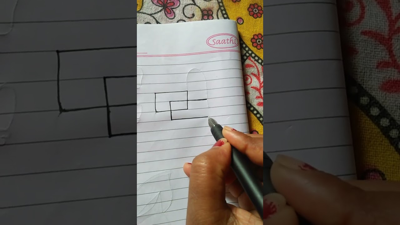 How to draw cute rectangle /rectangle Kaise drawing Korte hai #short#youtube#viral#rinkudulal