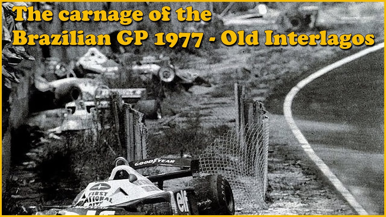 Brazilian GP 1977 - Carnage in Old Interlagos