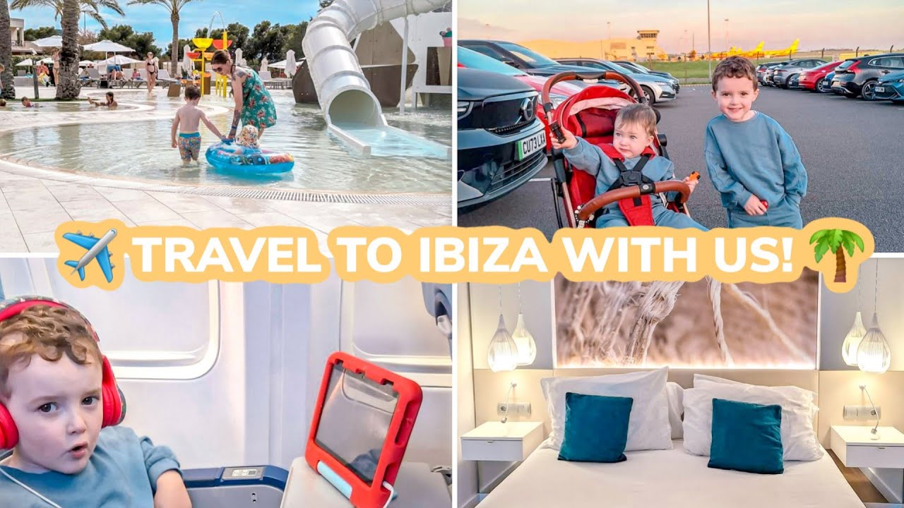 COME TO IBIZA WITH US | Tui blue tarida beach hotel & room tour!