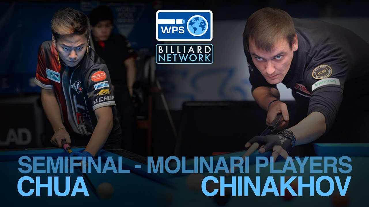 A Nice Six Pack  of 8 BALL! --- Ruslan CHINAKHOV vs Johan CHUA | SEMIFINAL ---  WORLD POOL SERIES