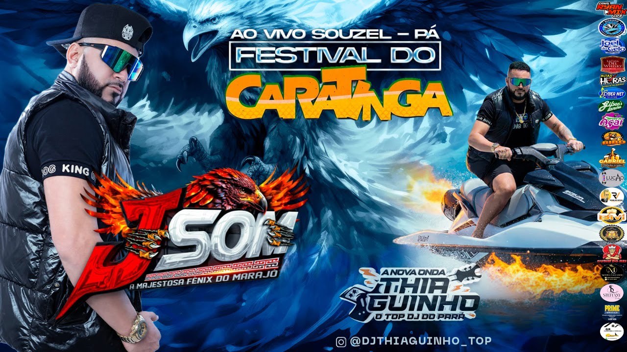 AO VIVO J.SOM A FÊNIX DO MARAJÓ NO FESTIVAL DO CARATINGA - SOUZEL  31-01-2026 DJ THIAGUINHO TOP