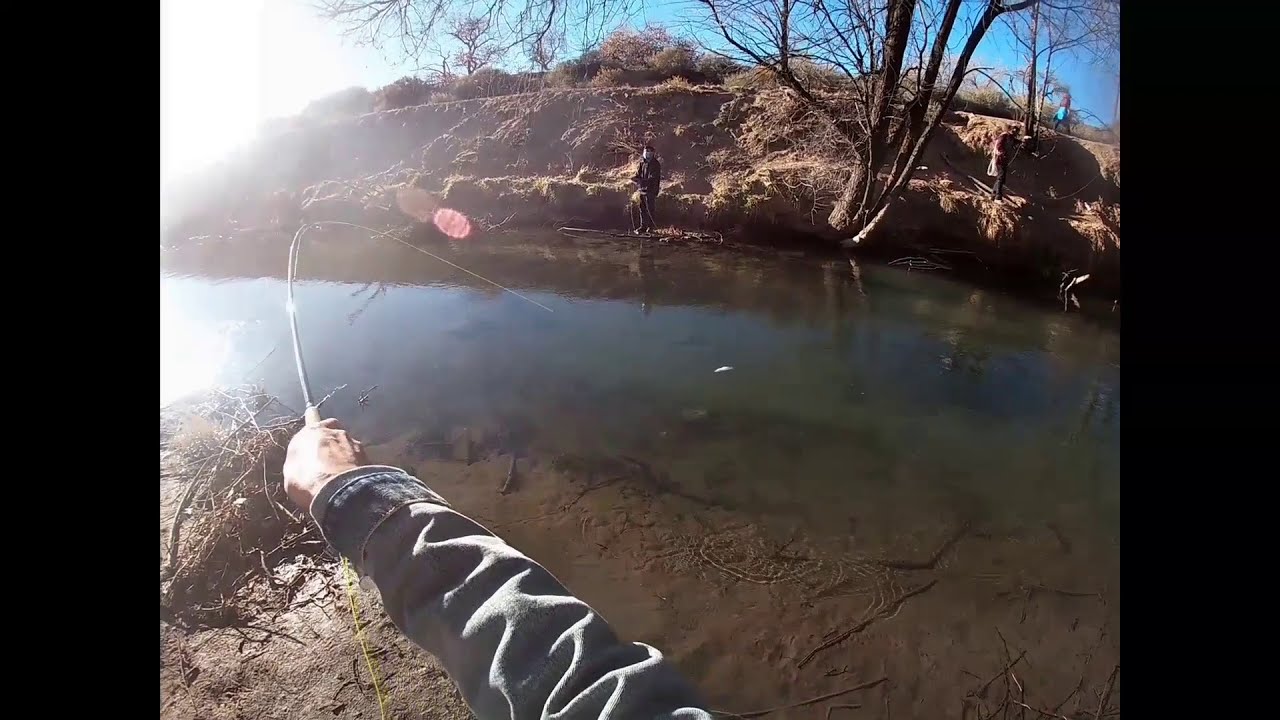 fly fishing OVER FISHED STREAM Albuquerque NM