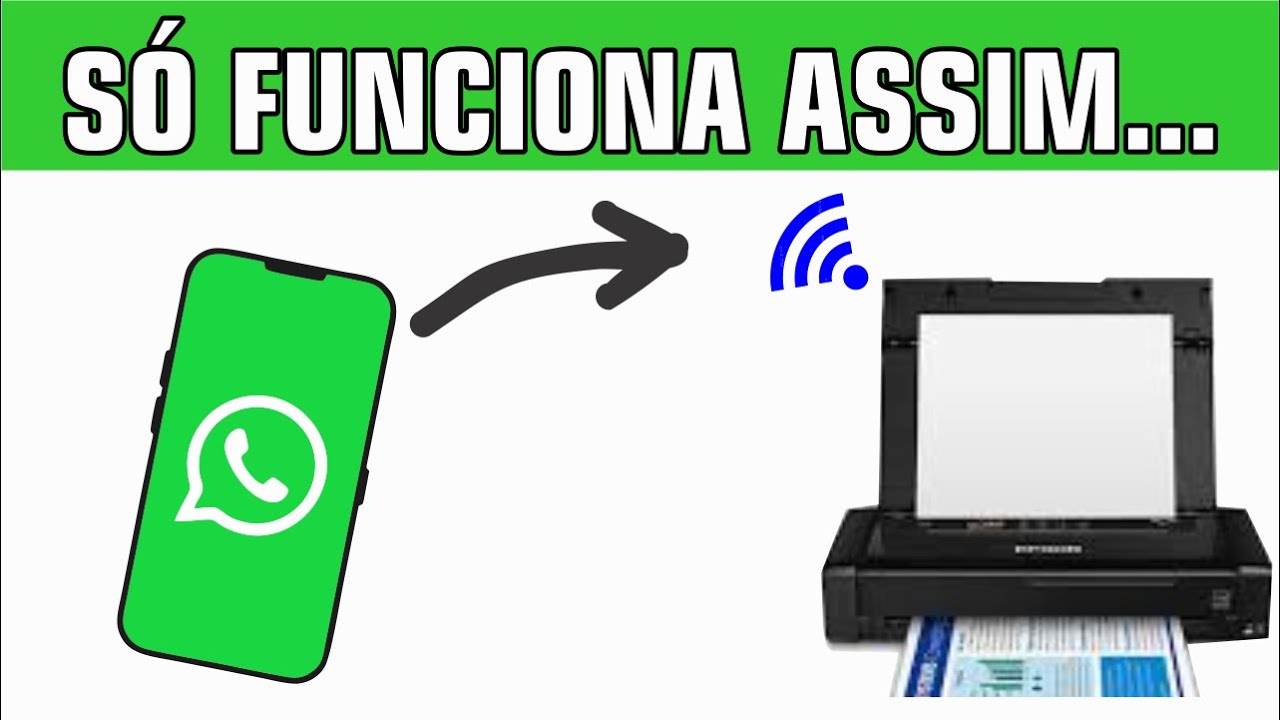 SAIBA COMO IMPRIMIR DO WHATSAPP PARA IMPRESSORA