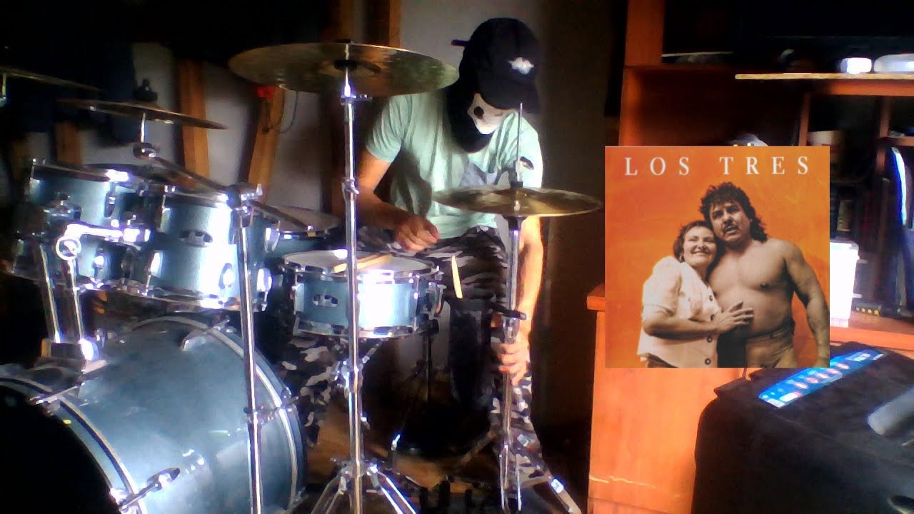 Morir de viejo de los tres  (cover en bateria)