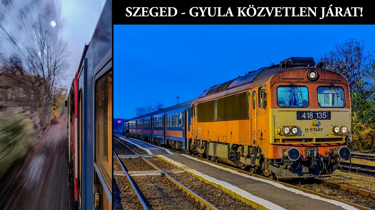 Minden héten EGYSZER, 4 FECSKÉVEL! Ilyen egy DIÁKVONAT!