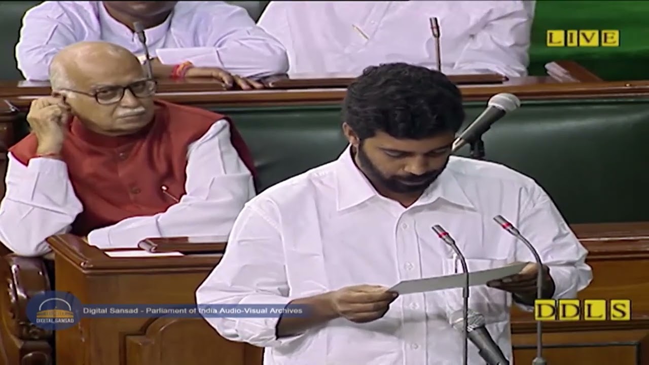 OATH OF SHRI A. P. ABDULLAKUTTY IN 13th LOK SABHA 1999