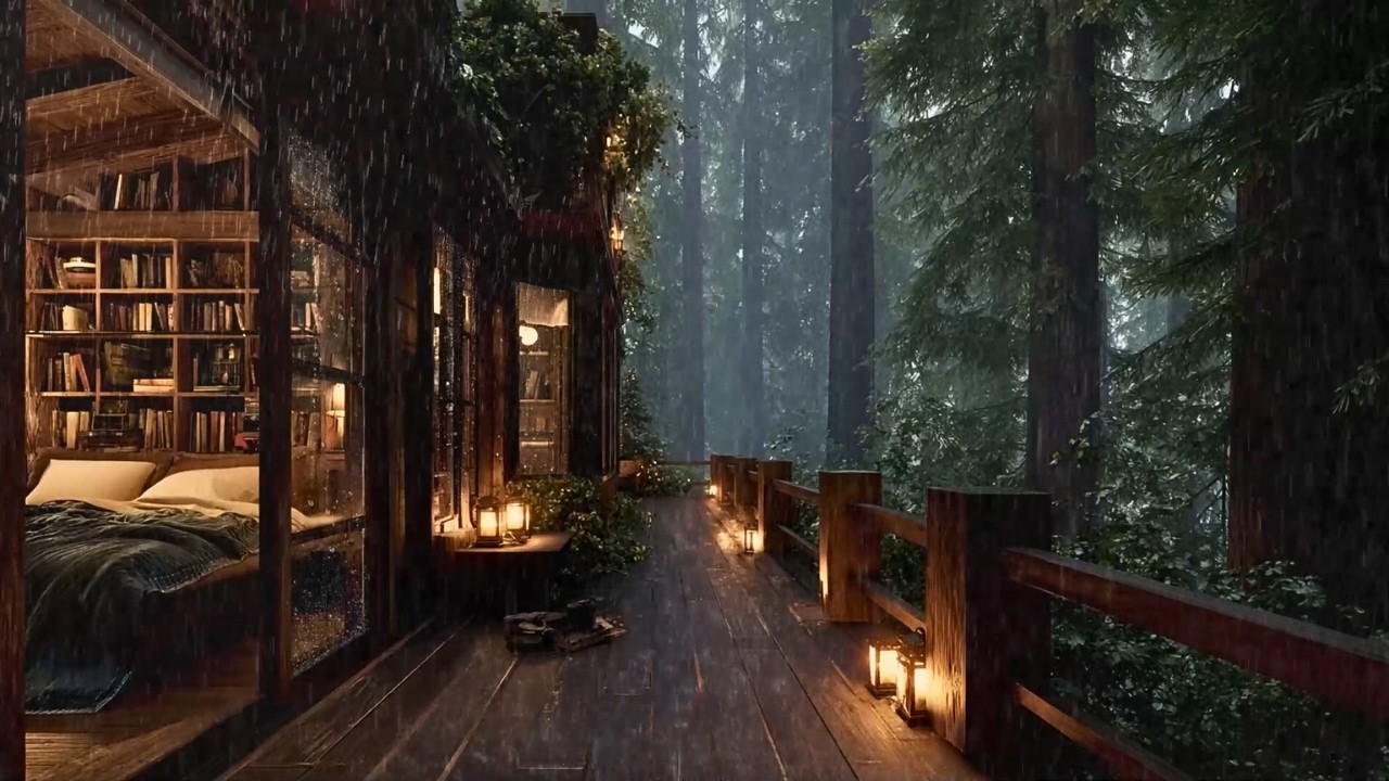 Lluvia Relajante Para Dormir - Sonido de Lluvia para Dormir Toda la Noche y Combatir el Insomnio