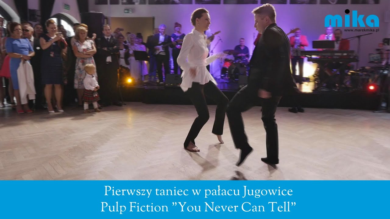 Pierwszy taniec pary młodej na wesoło w Pałacu Jugowice -  Pulp Fiction 