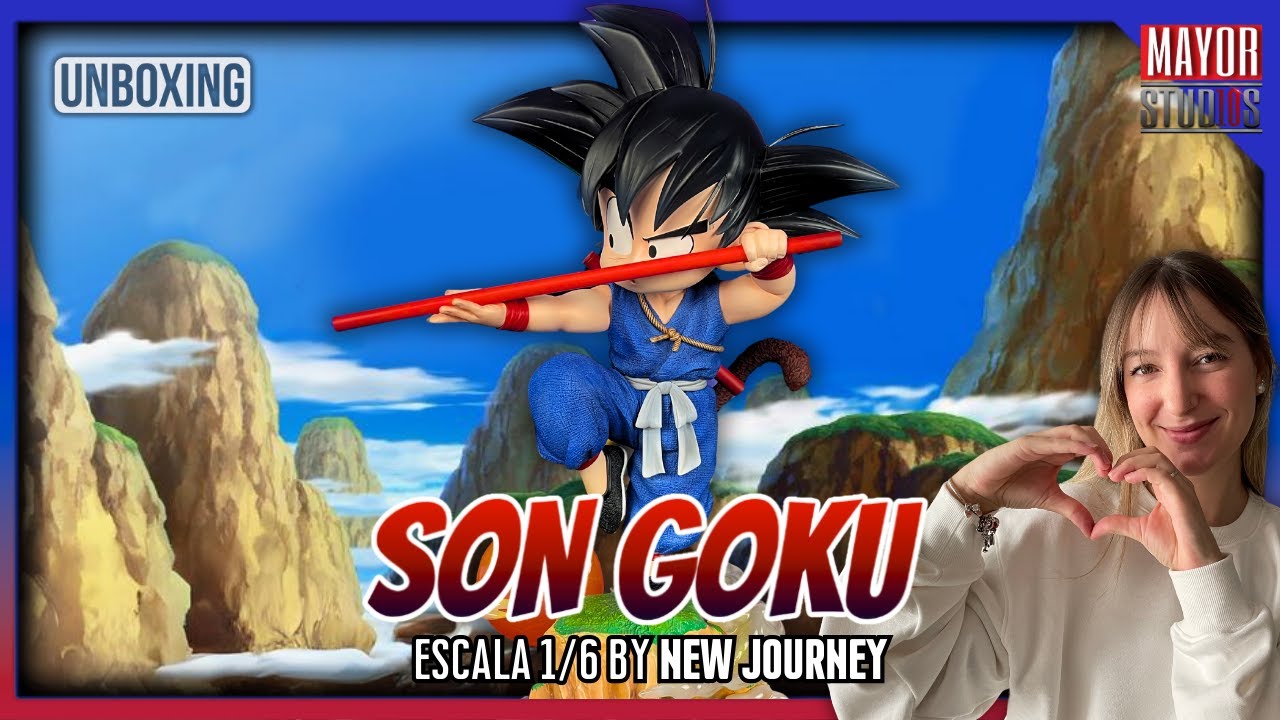 Son Goku escala 1/6 by New Journey! Dragon Ball 🐉 Unboxing y review de esta estatua resina
