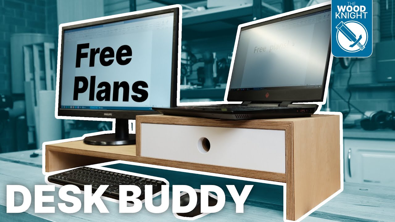 Desk Buddy, A Work-From-Home Helper (Free Plans)