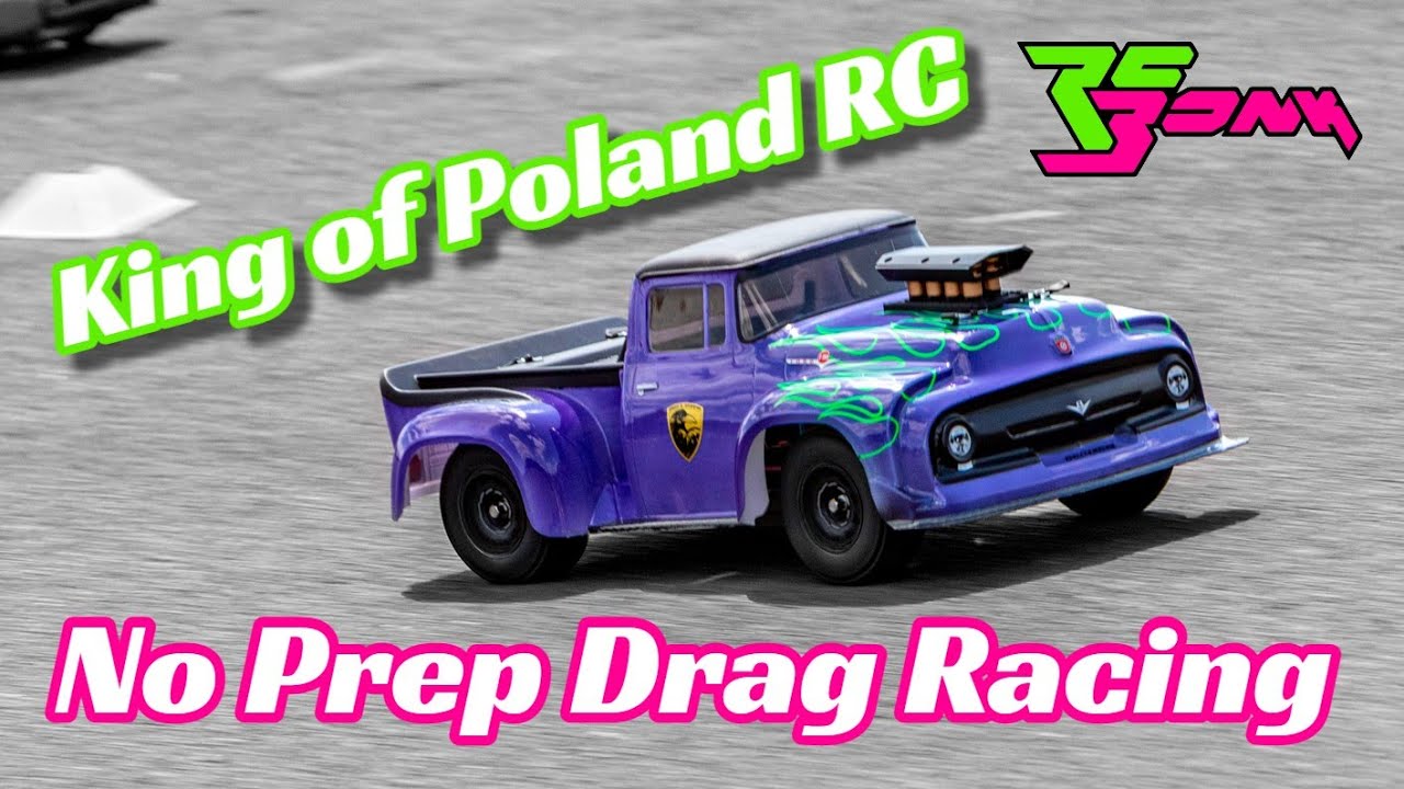 Zawody zdalnie sterowanych dragsterów na 1/40 mili - King of Poland RC Drag Race - Ułęż 2022