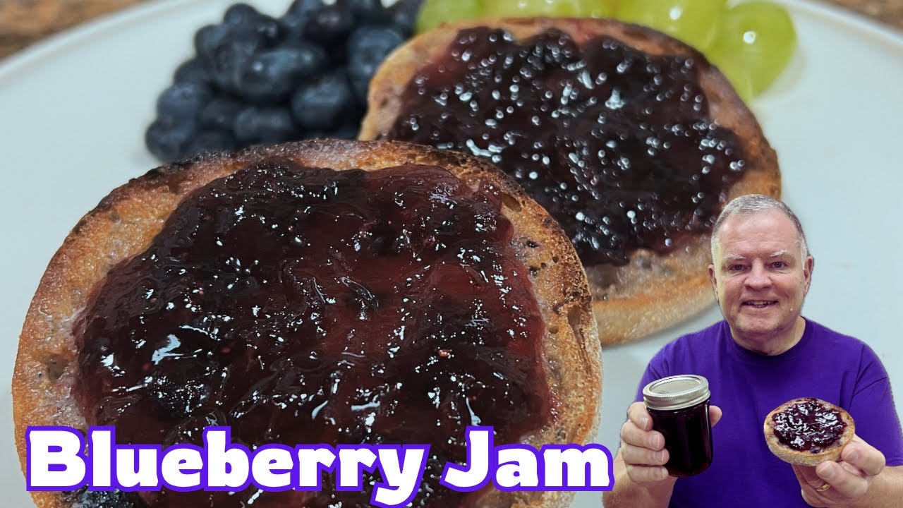 Homemade Blueberry Jam - A Wonderful Way to Preserve Fresh Summer Fruit for the Whole Year!