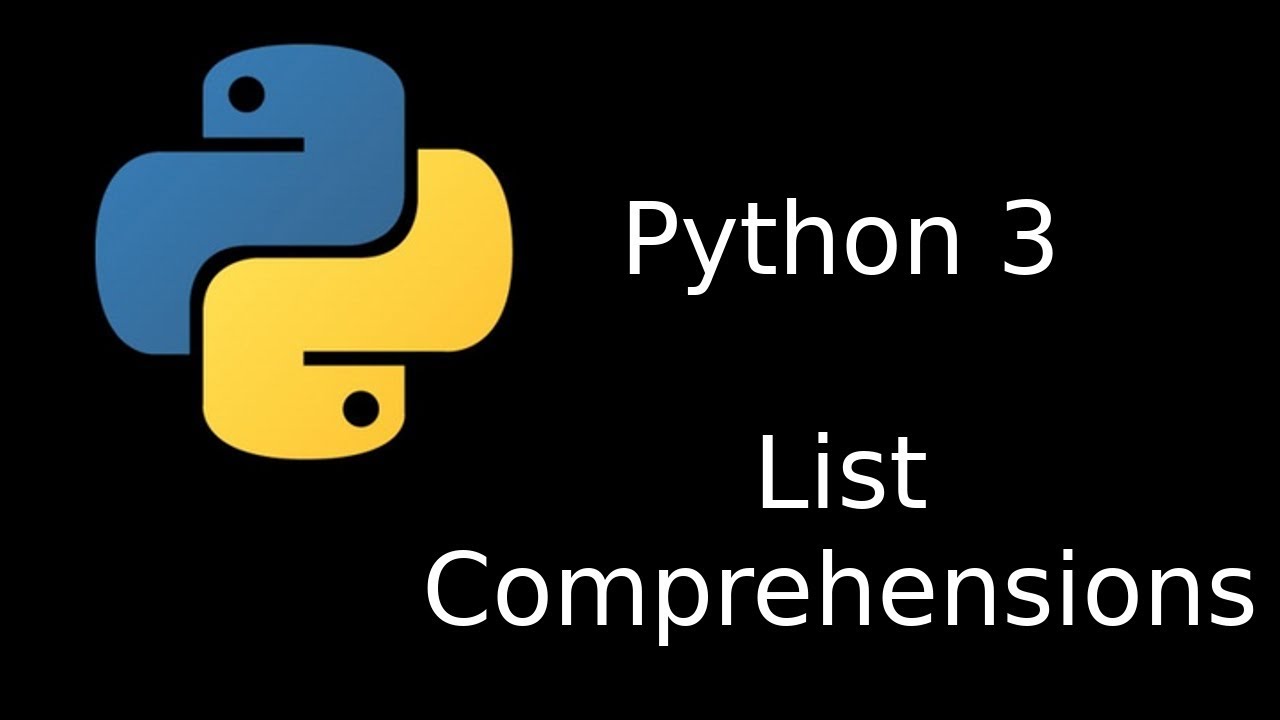 Python 3 List Comprehensions