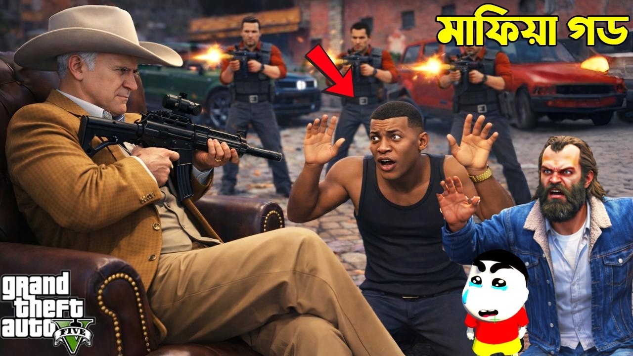 GTA 5 : Franklin Reunites With His Old Gang To Defeat The Biggest Mafia! 💣🔥 | GTA 5 Bangla Gameplay