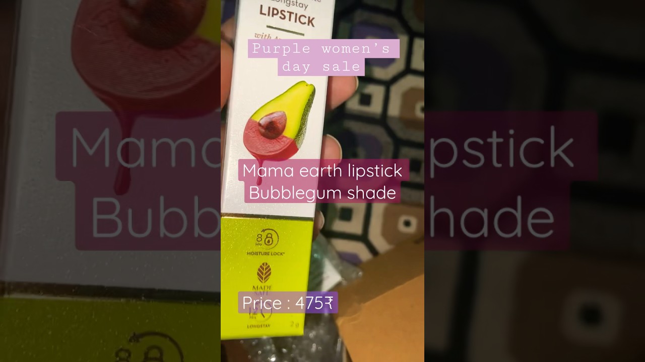 Purple women&rsquo;s day sale #purple #makeup #purpleapp #pimplefree #try #sale #womensday #lipstick