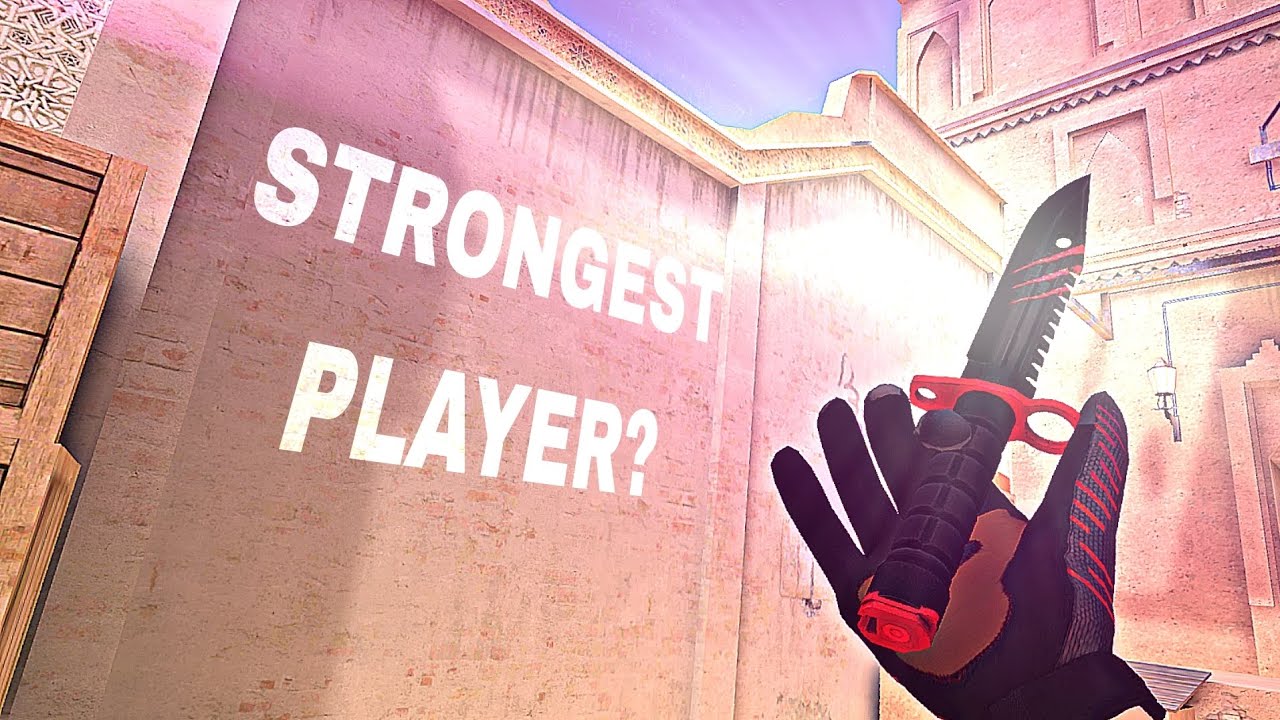 THE MOST STRONGEST PLAYER?💪😤