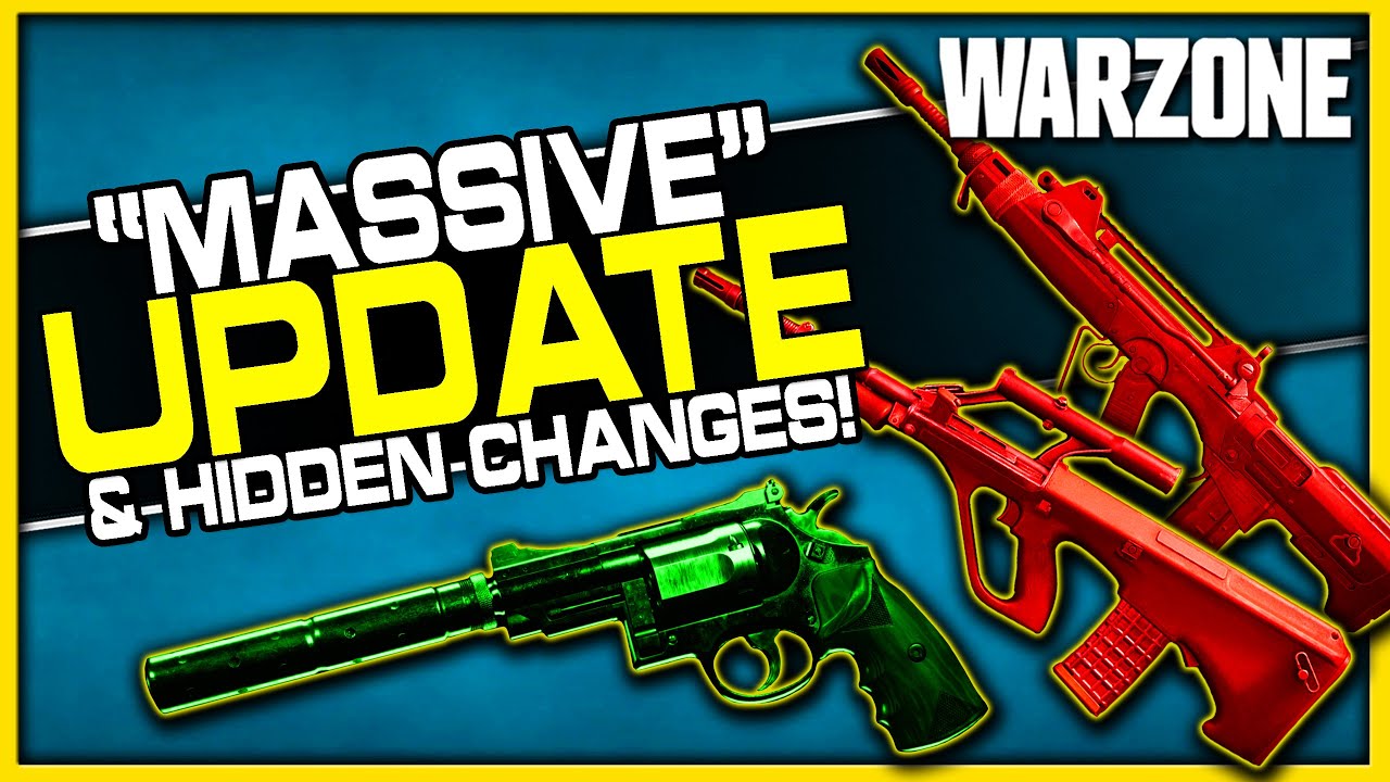 Warzone Weapon Balancing Details! (Nerfs, Buffs, Hidden Changes, & More!)