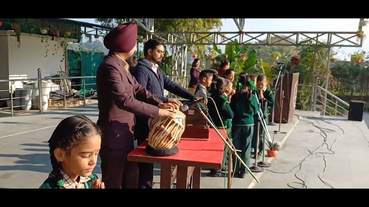 Nirmal Ashram Gyan Daan Academy Morning Assembly 2024