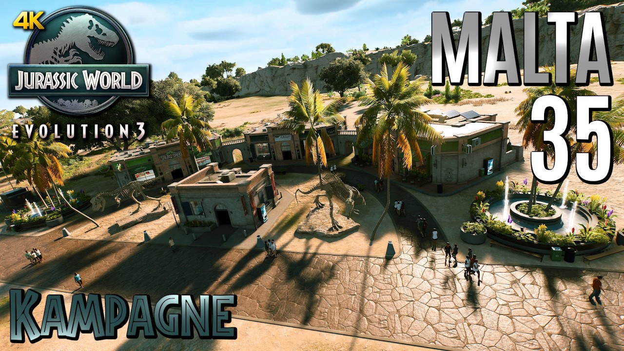 Jurassic World Evolution 3: Kampagne [35] • San Albertus, Malta • Menschenmassen anlocken