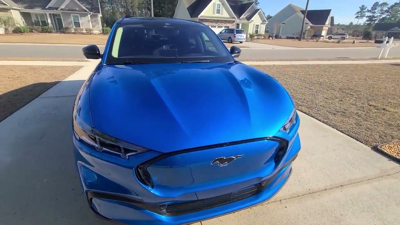 2025 Ford Mustang Mach e , full detail utilizing Carpro Essence PLUS & Bilt Hamber Double Speed Wax.