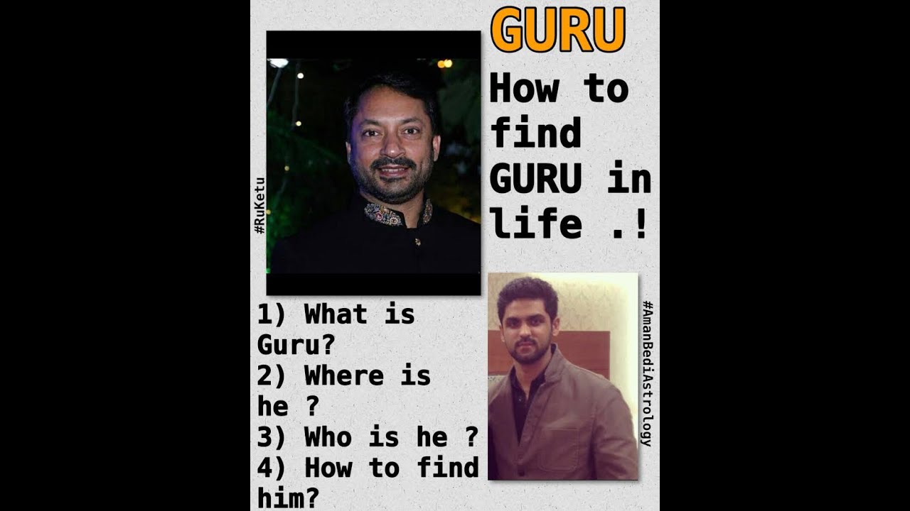 How to find GURU in this birth .!!