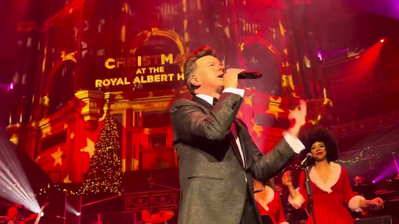 Rick Astley - Never Gonna Give You Up live at Royal Albert Hall Christmas Show 15/12/2022