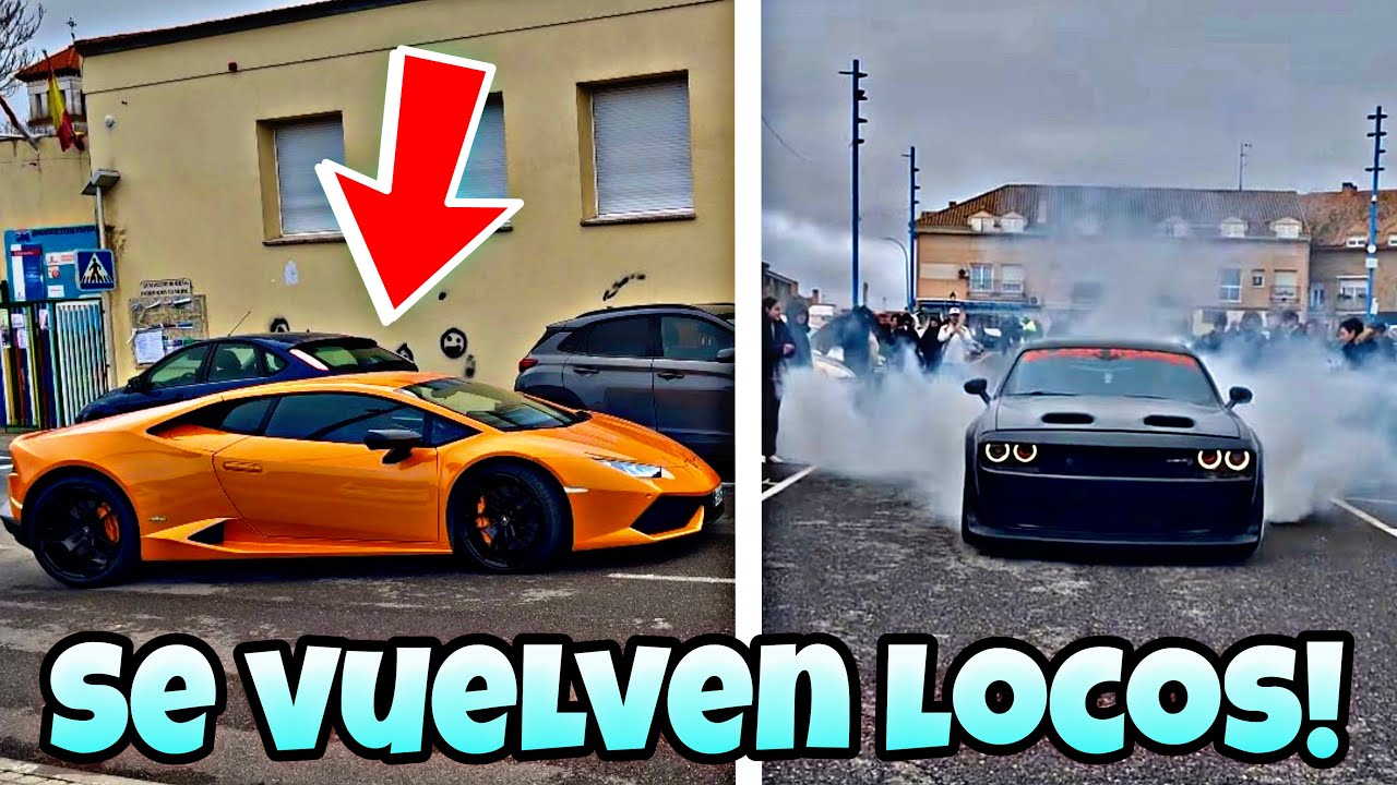 LA GENTE SE VUELVE LOCA EN ESTA KDD DE COCHES! 