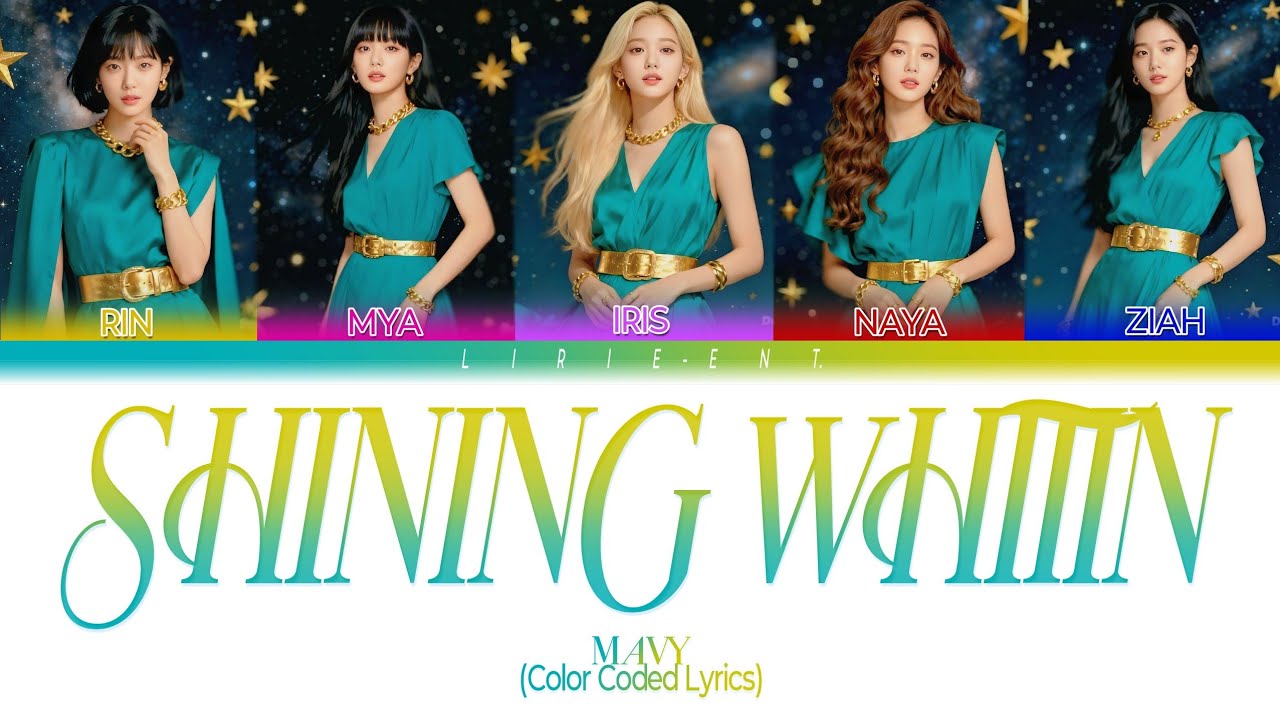 ⭐ Shining Whitin - Color Coded Lyrics (EN/PT) | MAVY ⭐