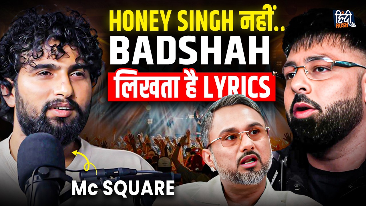 Rapper MC SQUARE on Honey Singh, Badshah, Ikka, Elvish Yadav, Diljit Dosanjh, Diss | Hindi Podcast