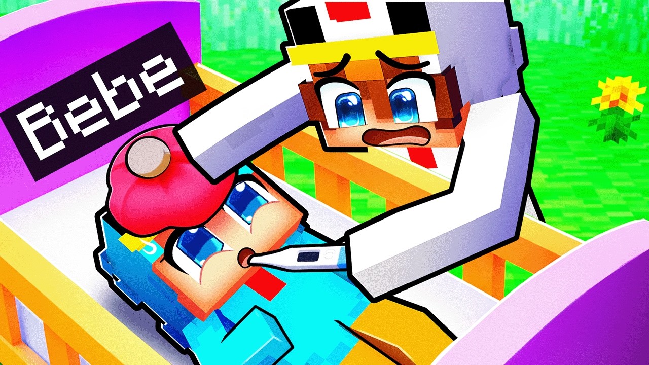 Mon BÉBÉ est Malade sur Minecraft !
