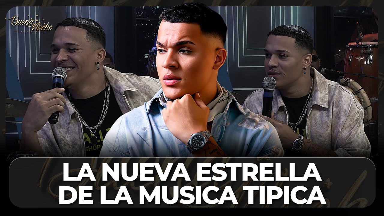 EBENEZER GUERRA: DE LA RELIGIÓN A SER LA NUEVA ESTRELLA DE LA MUSICA TIPICA | BUENA NOCHE