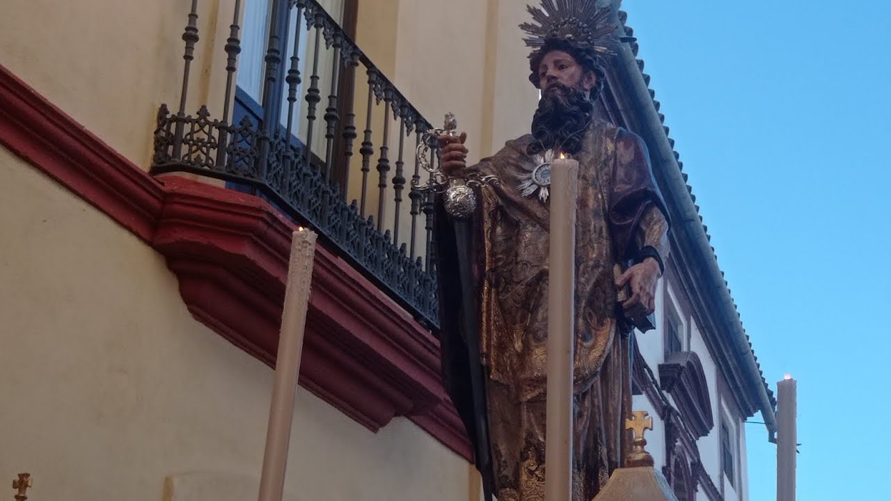 Procesión del patrón San Pablo. Conversión de San Pablo Écija 2024.