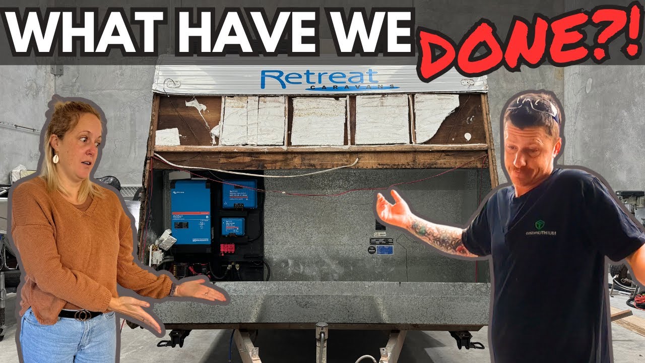 HAVE WE GONE TOO FAR?! CARAVAN RENOVATION