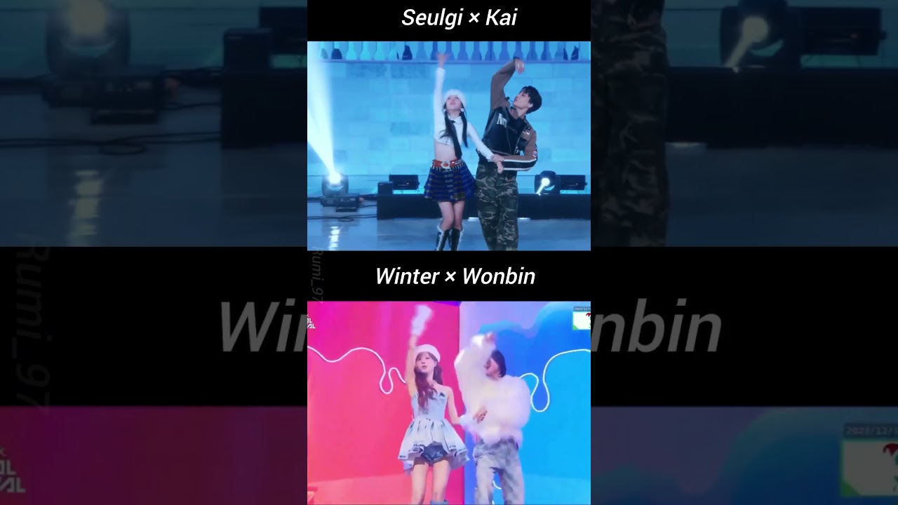 Cute couple dance of 'hot and cold' ❄ #kpop