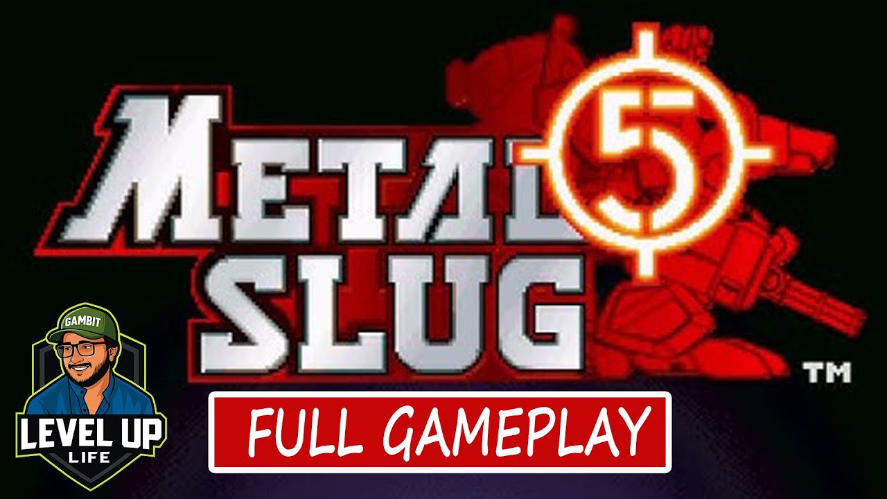 Metal Slug 5 Full Game Walkthrough | Classic Arcade Action Reloaded 🔥🕹️