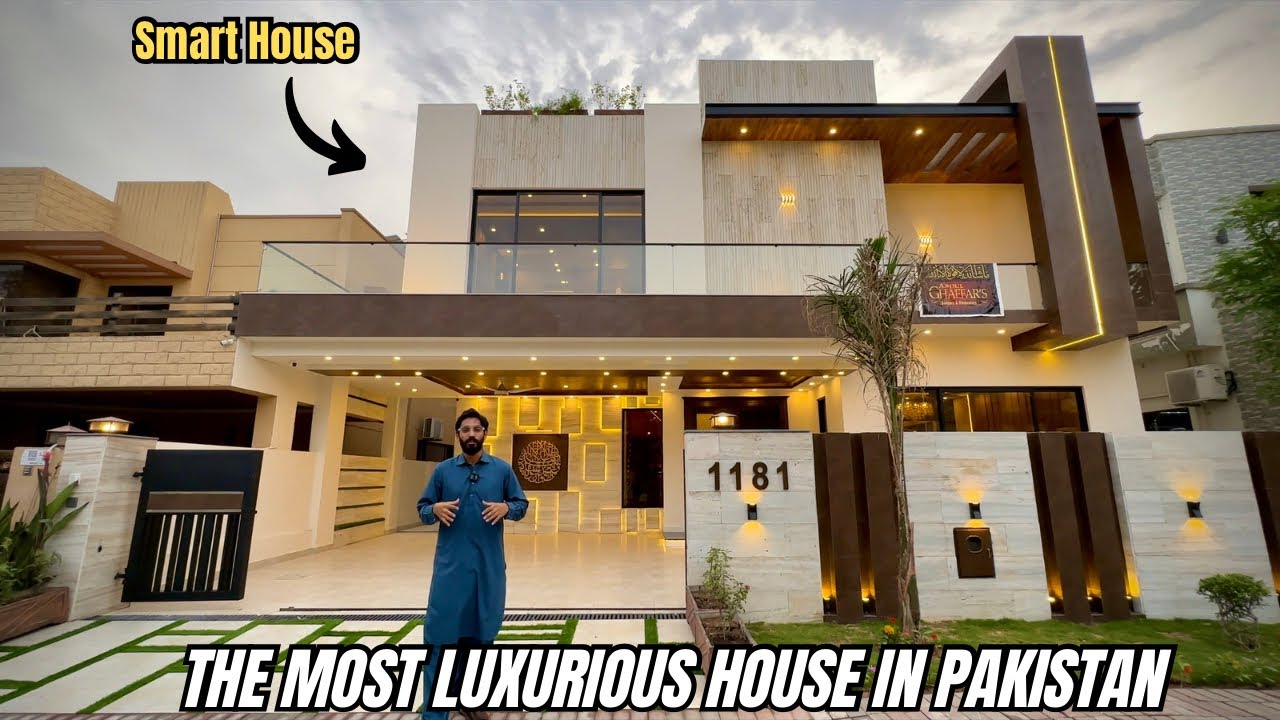 1 Kanal EUROPEAN-STYLE SMART PALACE For Sale In Bahria Islamabad
